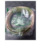 uxcell T-Molding Transition Strips, 3.28 ft x 1.97 (L x W) PVC Floor Flat Divider Strip Self Adhesive Vinyl Flooring Edging Trim for Joining Floor Gaps Doorways, Maple Wood Grain