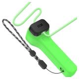 Silicone Case Cover for Loop Lasso Nano String Shooter Toy,Anti Slip Shockproof Protective Case Compatible Loop Lasso Nano String Shooter Toy, Cover for String Shooter Toy with Lanyard (Glow Green)