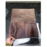 Allenjoy 5x7ft Soft Fabric Brown Wall with Wooden Floor Photography Backdrop Newborn Baby Photoshoot Abstract Portraits Photo Photographer Background Props