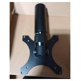 Almoz Desk Stand for Echo Show 21, Echo Show 15 (All Generations), Raises Up to 9.5 from Desk, Tilt and Swivel Mount for Alexa Echo Show 21, No Tools Required, Stable Centered Rod Design (UP-Black) MI