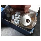 TEEHO TE001 Keyless Entry Door Lock with Keypad - Smart Deadbolt Lock for Front Door with 2 Keys - Auto Lock - Easy Installation - Satin Nickel