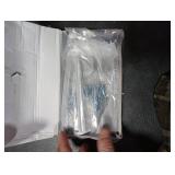 Amerdeco 10 Pack Matte Black Cabinet Hardware - 3-3/4 Inch(96mm) Hole Center Drawer Pulls for Kitchen, Bathroom & Dresser - ZH00013