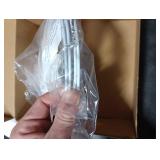 Small Lampshades Set of 2, White Linen Drum Lampshades, 8.66 Top x 8.66 Bottom x 7.87 High Lamp Shade, Lamp Shades Replacement for Table and Floor Lamps, Pendant Light, Handcrafted, Easy Assembly