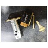 Schlage BE365 CAM 505 Camelot Keypad Deadbolt, Electronic Keyless Entry Lock, Bright Brass