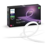 Philips Hue White & Color Ambiance Outdoor LightStrip 5m/16ft (Requires Hue Hub, Works with Amazon Alexa Apple HomeKit and Google Assistant) (530931)