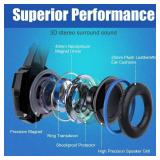 BENGOO G9000 Stereo Gaming Headset for PS4 PC Xbox One PS5 Controller, Noise Cancelling Over Ear Headphones with Mic, LED Light, 7.1 Surround Sound, Soft Memory Earmuffs for Nintendo Xbox Series X|S