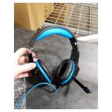 BENGOO G9000 Stereo Gaming Headset for PS4 PC Xbox One PS5 Controller, Noise Cancelling Over Ear Headphones with Mic, LED Light, 7.1 Surround Sound, Soft Memory Earmuffs for Nintendo Xbox Series X|S