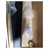 Supforce Valet Rod for Closet Pull Out, Retractable Slide Out Valet Rod Closet Organization, 12 Aluminum Valet Clothing Hanger Rods Perfect for Suits, Freshly Pressed Clothes, Gold