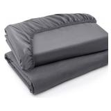 Utopia Bedding Queen Fitted Sheets - Bulk Pack of 2 Bottom Sheets - Soft Brushed Microfiber - Deep Pockets - Shrinkage & Fade Resistant - Easy Care (Queen, Grey)