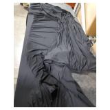 Smiry Spandex Tablecloth, Elastic Fitted Stretch Tablecloth for 5FT Rectangle Tables, Waterproof Washable Table Cover Skirt for Outdoor, Wedding, Banquet & Parties (Black, 60Lx36Wx30H Inch)