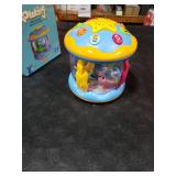 Baby Toys 6 to 12 Months, 4 in 1 Musical Rotating Projector, Tummy Time Light Up Infant Toys For 6-9 12-18 Months, Learning Toy Birthday Gifts for Baby Toddlers 1 2 3 Years old Boys & Girls