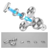 Fidget Spinners Toy, 3-8 Min Spins Time Stainless Steel Bearing Metal Fidget Spinner, EDC ADHD Stress Anxiety Relieves Fidgets Finger Toys, Novelty Toy for Kids and Adults
