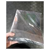 NICETOWN Pitch Black Solid Thermal Insulated Grommet Blackout Curtains/Drapes for Bedroom Window (2 Panels, 42 inches Wide by 63 inches Long, Black)