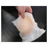 Bontierie 2025 Added Lift Nipple Covers Ultra-Thin Seamless Sticky Adhesive Bras Push up Reusable Pasties for Women Beige