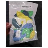 Dusty Blue Green Balloons, 50Pcs 12 Inches Baby Blue Light Green Sand White First Birthday Balloons for Boys First Birthday Decoration Party Baby Shower Graduation Decorations