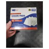 100pc Large Sterile Gauze Pads 4x4 Sterile for Wounds Bulk - 12ply Woven Gauze Sponges 4x4 Sterile - USP IV Breathable Mesh 4x4 Gauze Pads Sterile for Enhanced Absorption - First Aid Medical