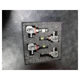 SEALIGHT S7S H11/H8/H9 9005/HB3 Light, 120000LM Brightest Bulbs, 6500K White, Easy Installation,10 Years Lifespan, Plug-N-Play, 4 Pack