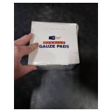 100pc Large Sterile Gauze Pads 4x4 Sterile for Wounds Bulk - 12ply Woven Gauze Sponges 4x4 Sterile - USP IV Breathable Mesh 4x4 Gauze Pads Sterile for Enhanced Absorption - First Aid Medical