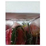 K KUMEED 8 PCS Artificial Flowers Hanging Decorations,Pink Hanging Flowers Garland with Hooks Spring Party Decorations for Wedding Party Background Birthday Baby Shower Home Birthday Decorations