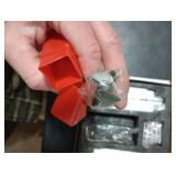 Lipshome 6 Hidden Door Hinge/Concealed Hinges,Invisible Hinges,Invisible Door Silent 180 Degree Swing Hinge 3-Way Adjustable Butt 6 x 2.5 x 1inch (Pack of 2) (White 6 inches)