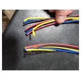 ALFOCI 2 Set 8 Pin DT Deustch Waterproof Automotive Electrical Butt Connector with 16AWG -40-105 600V Wires and Heat Shrink Tubes Connectors Kit for Car Truck Boat (F 8Pin Wiring 2Pair)