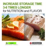 W&Y 100 Single-Ply Vacuum Sealer Bags (6x10 Quart) Pre-Separated, Commercial Grade, BPA Free for Food Storage, Sous Vide & Meal Prep 1 Pack (100 Count)