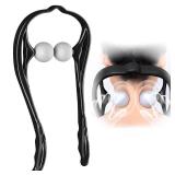 Dipua Neck Massager for Pain Relief Deep Tissue Self Trigger Point Shiatsu Shoulder & Back Massager for Neck, Shoulders, Legs, Home/Office Use