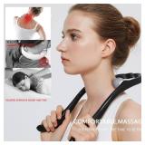 Dipua Neck Massager for Pain Relief Deep Tissue Self Trigger Point Shiatsu Shoulder & Back Massager for Neck, Shoulders, Legs, Home/Office Use