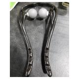 Dipua Neck Massager for Pain Relief Deep Tissue Self Trigger Point Shiatsu Shoulder & Back Massager for Neck, Shoulders, Legs, Home/Office Use