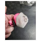 Soft Small Dog Shoes, Puppy Lightweight Shoes for Summer & Winter, Non Skid Kitten Booties for Walking Pink Size 5