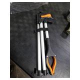 43 Extra Long Grabber Tool, Foldable Grabbers for Elderly Grab It Reaching Tool with Rotating Jaw +Magnets, 4 Wide Claw Opening Reacher Grabber Pickup Tool, Grabber Reacher Tool Heavy Duty