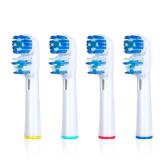 Replacement Brush Heads Compatible with Oral B- Double Clean Design, Double Clean Brush Heads, Compatible with Braun Oral-B Dual Clean Electric Toothbrush - Pack of 4