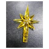 Vintage Ceramic Christmas Tree Replacement Bulbs - 140Pcs Medium Light Bulbs Ornaments and 3Pcs Topper Stars