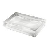 Izod - Soap Dish, Sleek Resin Countertop Accessories, Dorm Room Essentials, Modern Home Decor (Marina Collection, White)