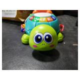 Jyusmile Baby Toys 6 to 12 Months, Musical Turtle Crawling Infant Toys, Early Learning Educational Toy with Light & Sound, Christmas Birthday Gifts for Boy Girl 7 8 9 10 11 Month 0-1 Year Old