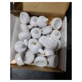 Homemory 20 Pack Waterproof Flameless Floating Tealights with Dried Rose Petals, Warm White Battery Flickering LED Tea Lights Candles - Wedding, Party, Centerpiece, Pool & SPA