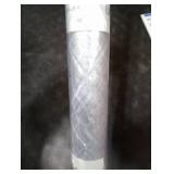 Haton Window Privacy Film Decorative Frosted Glass Window Film, Sun Blocking Stained Glass Clings, Static Cling Removable Stickers for Home Door Coverings, Lattice Pattern 17.5 x 78.7