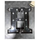 Light Up Black Alphabet Marquee Letters Sign LED Marquee Number Lights Sign for Night Light Home Bar Christmas Lamp Birthday Party Wedding Decoration H