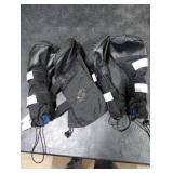 Hipaw Waterproof Dog Boots for Winter Snow Rain,Non-Slip Dog Shoes for Medium to Large Dogs,Extended Cuff Paw Protectors for Outdoor Walking Hiking