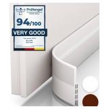 Vellure Door Draft Stopper for Bottom of Door - Premium Door Sweep for Bottom of Door/Weather Stripping Door Seal (Save Energy installs Quickly and Easily) Door Strip