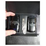 Lerat 2 Pack Hand Warmers Rechargeable, Portable Electric Handwarmers Reusable, Smart Heating UL Certified, Outdoor/Indoor/Warm Gifts for Christmas Men Women Kids (Black&Black*2)