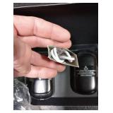 Lerat 2 Pack Hand Warmers Rechargeable, Portable Electric Handwarmers Reusable, Smart Heating UL Certified, Outdoor/Indoor/Warm Gifts for Christmas Men Women Kids (Black&Black*2)