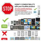 AcuRite Wireless Indoor Outdoor Temperature and Humidity Sensor