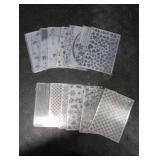 14 Pieces Embossing Folders 5.7 x 4.2 Inch Plastic Template Cards Christmas for Making Paper Cards Photo Album Wedding Decoration Scrapbooking Crafts