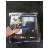 NORTHERN BROTHERS Recliner Cover, Stretch Recliner Covers That Stay in Place, Washable Lazy Boy Recliner Chair Covers, Furniture Protector Recliner Slipcovers for Dog Kid, Dark Blue