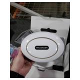 Abdominal Massager Belt Electric Belly, Stomach & Tummy Massage Machine and Tool with Dual Kneading Discs, Soothing Heat, Wireless & Rechargeable