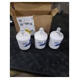 AQUA CREST 8171413 Refrigerator Water Filter, Replacement for Whirlpool 8171413, 8171414, EDR8D1, Kenmore 46-9002 (Pack of 3) 2 SEALED
