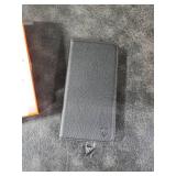 SHIELDON Wallet Case for Galaxy S25+ 5G, Genuine Leather Folding Case with Kickstand RFID Blocking Card Slots Magnetic Shockproof Phone Cover Compatible with Galaxy S25 Plus 6.7 - Pebbled Black