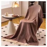 Premium Cotton Boho Blanket |50x60| Burnt Orange fall Throw Blankets For Bed Sofa Couch Outdoor Farmhouse Turkish Throws And Blankets For Sofa Bedroom Picnic Blankets yoga blanket