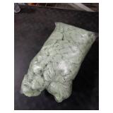 Linecooo Sage Green Fleece Throw Blanket 50x60 for Couch Sofa Bed,Super Soft Cozy Plush Microfiber Flannel Blanket with Stripes Design Lightweight for Adults,Woman,Girls